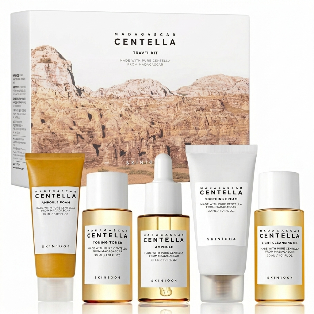 Madagascar Centella Travel Kit