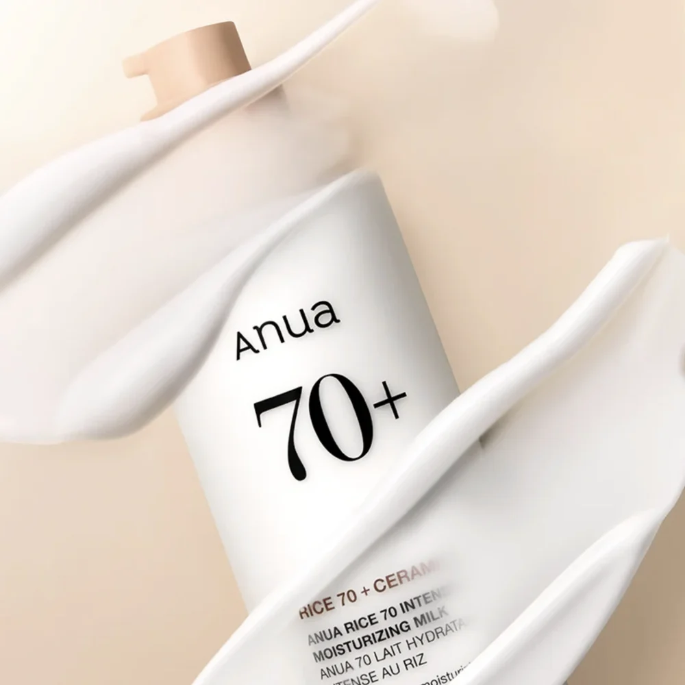 Anua Rice 70 Intensive Moisturizing Milk 150ml Korean Face Moisturizer Lotion